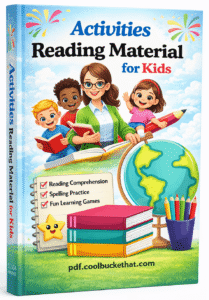 Activities Reading Material for Kids (Reading and Spelling Exercise for Children)