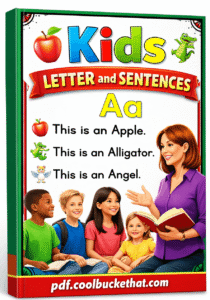 Kids Letter and Sentences